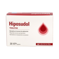 Hiposudol toallitas 20uds