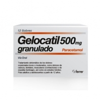GELOCATIL 500 MG 12 SOBRES...