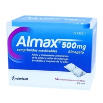 ALMAX 500MG, 54 COMPRIMIDOS...