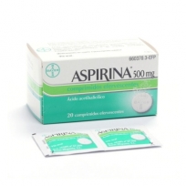 ASPIRINA 500 MG 20...